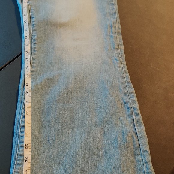 Torrid Relaxed Boot Distressed Denim Size 16 - Picture 6 of 7